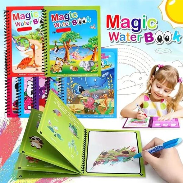 Magic Water Painting Book