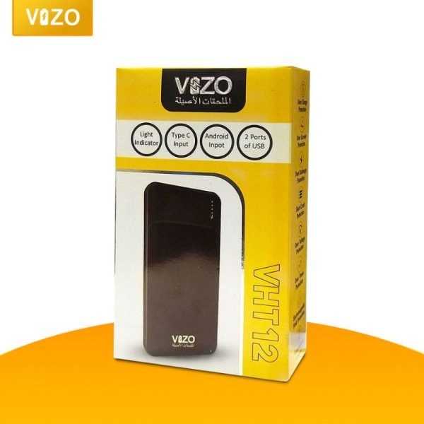 VHT-12 10,000 mAh Fast Charge Power Bank – Dual USB Portable Charger