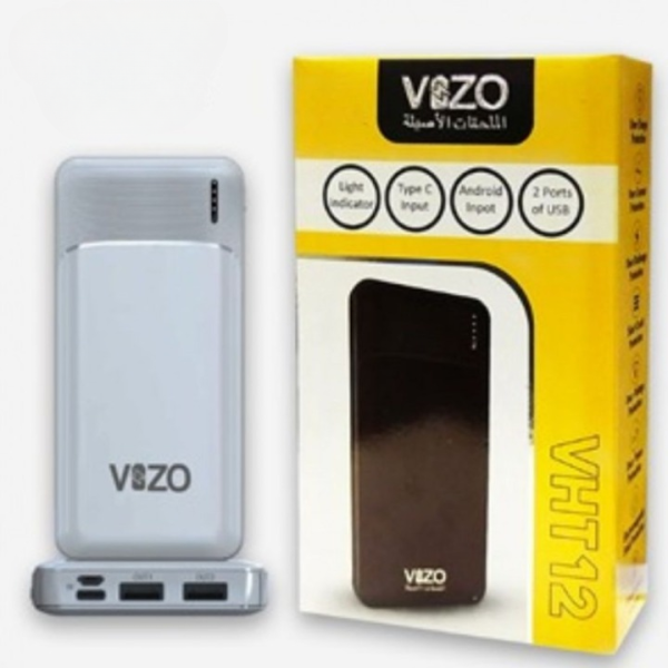 VHT-12 10,000 mAh Fast Charge Power Bank – Dual USB Portable Charger