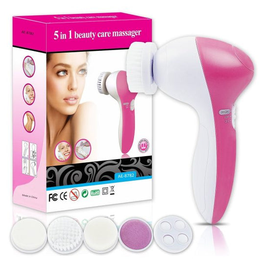 Electric Face Cleaning Brush – 5 in 1 Beauty Tool