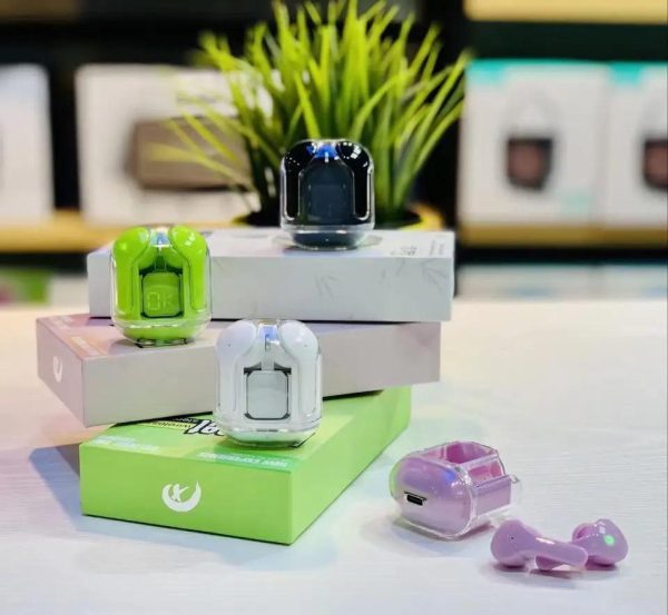Air 31 Transparent Wireless Earbuds with LED Display – Bluetooth 5.3, Fast Charging, Best Price in Pakistan | Zellix Store