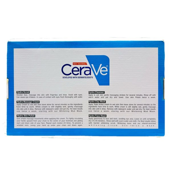 CeraVe 6‑Step Moisturizing Facial Kit – Complete Hydra Skincare Set