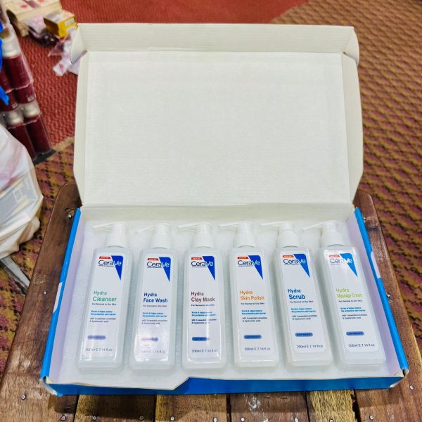 CeraVe 6‑Step Moisturizing Facial Kit – Complete Hydra Skincare Set