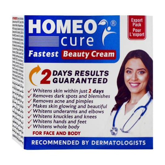&nbsp;Homeo Cure Beauty Cream (Charcoal) – Fast Results in 2 Days | Deep Cleansing &amp; Brightening for Oily Skin